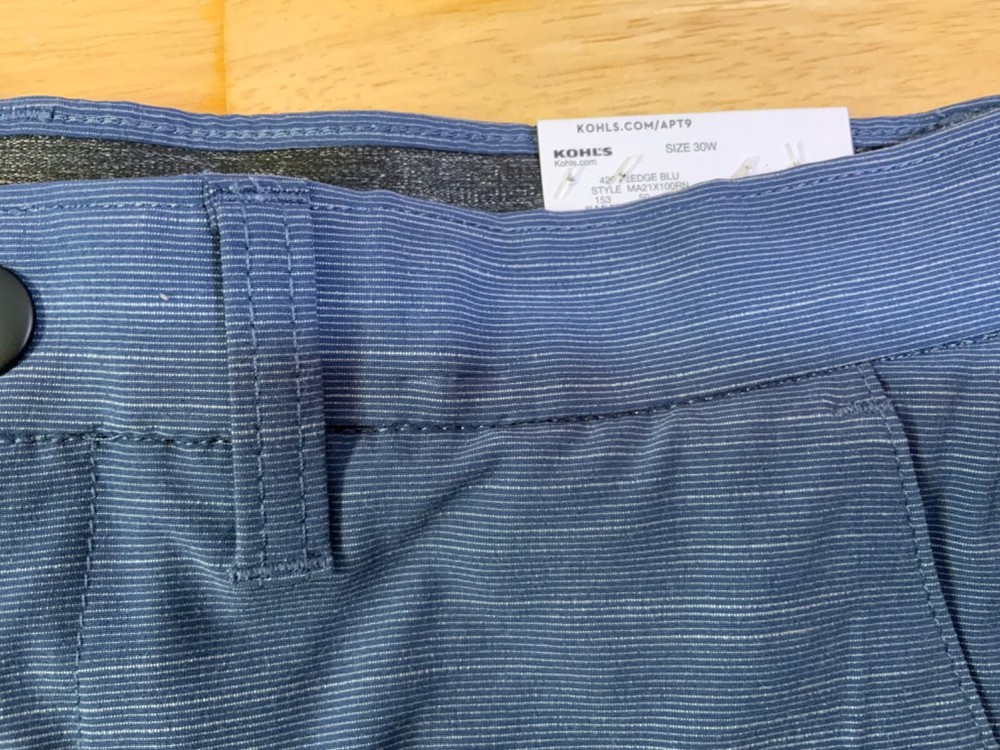 New Men's Apt.9 Premier Flex Performance Shorts-Nice Looking!!-You Pick*