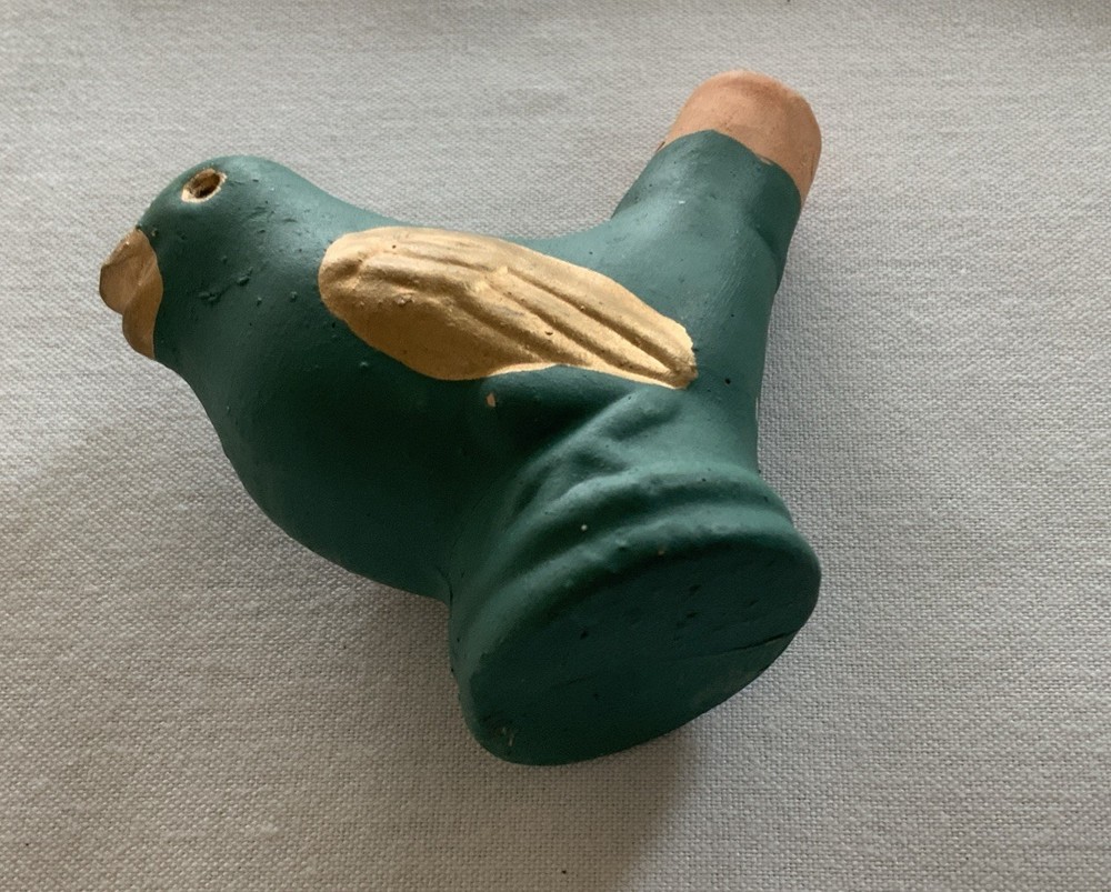 Peruvian Andean Clay Bird Whistle