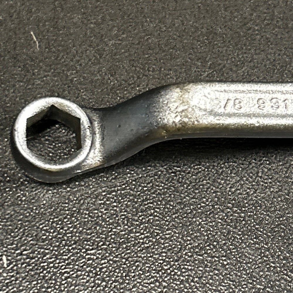 Indestro Select Offset 3/8 & 7/16 Double Box End Wrench 931 USA