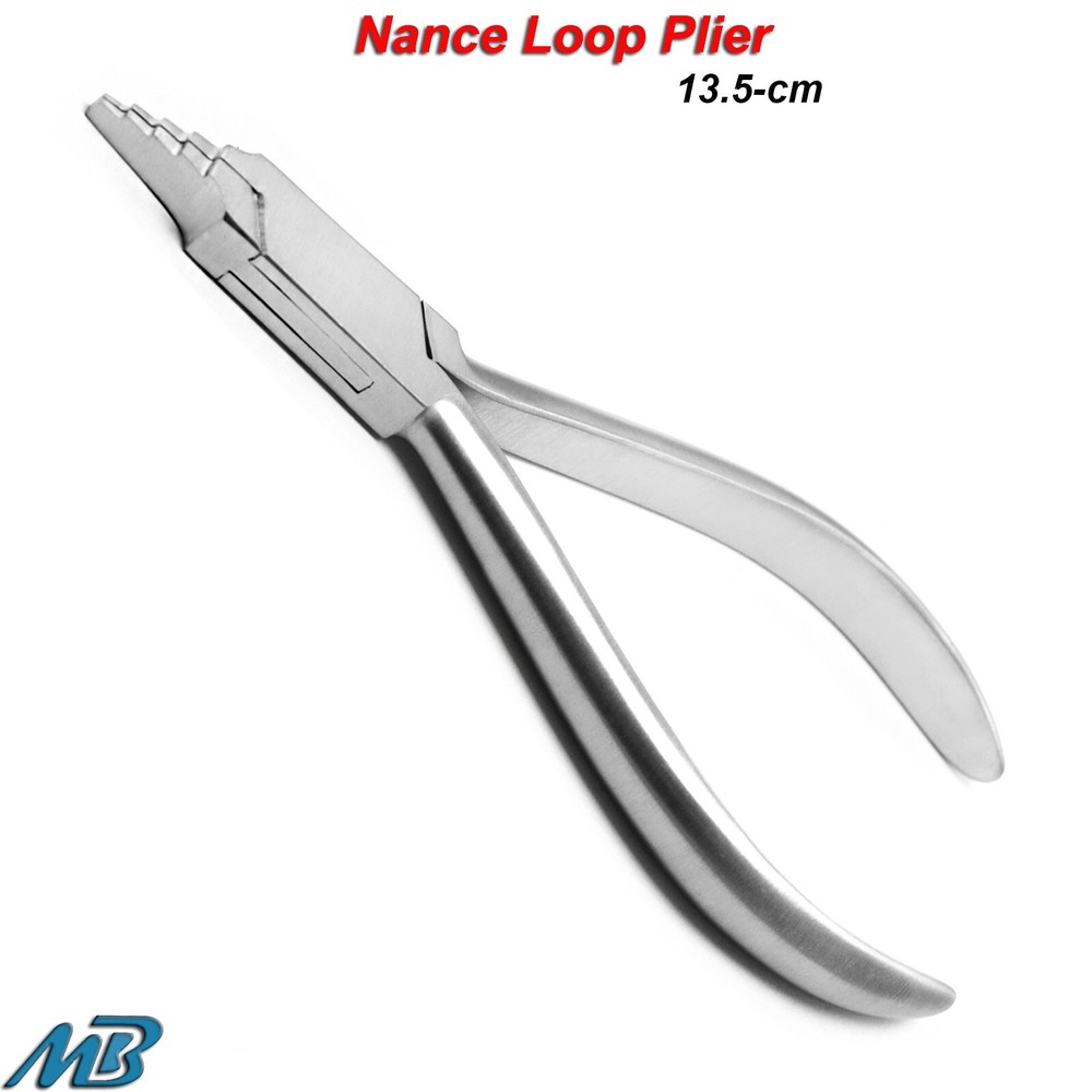 Orthodontic Wire Bending Loop Forming Pliers Dental Nance Loop Plier Ortho Tools