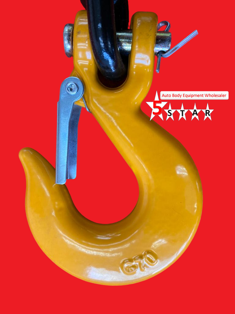 SET#31 AUTO BODY FRAME MACHINE PULLING CHAIN 11 FEET LONG HEAVY DUTY