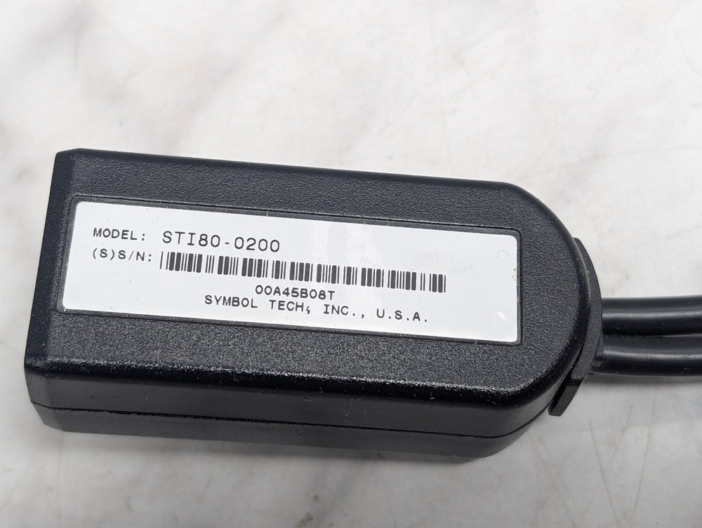 Symbol STI80-0200 Interface Cable Adapter Scanner/Terminal Inline Module