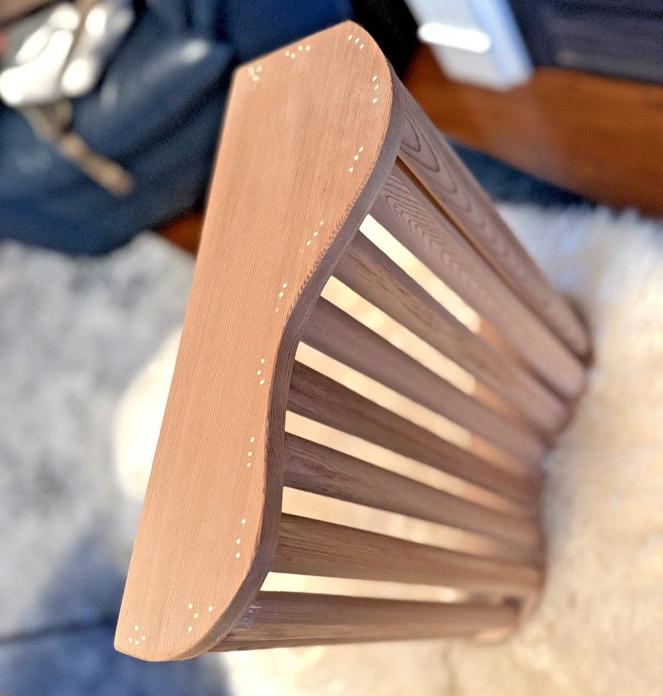Cedar Sauna Headrest Pillow, Comfortable S-Shape Design