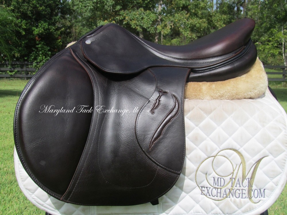 17.5" ANTARES EVOLUTION BUFFALO close contact jumping saddle ( MEDIUM TREE)-2021