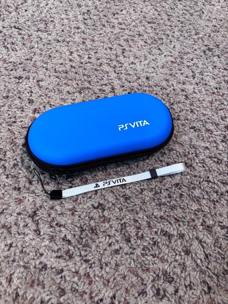 PS VITA Carrying case blue/ strap