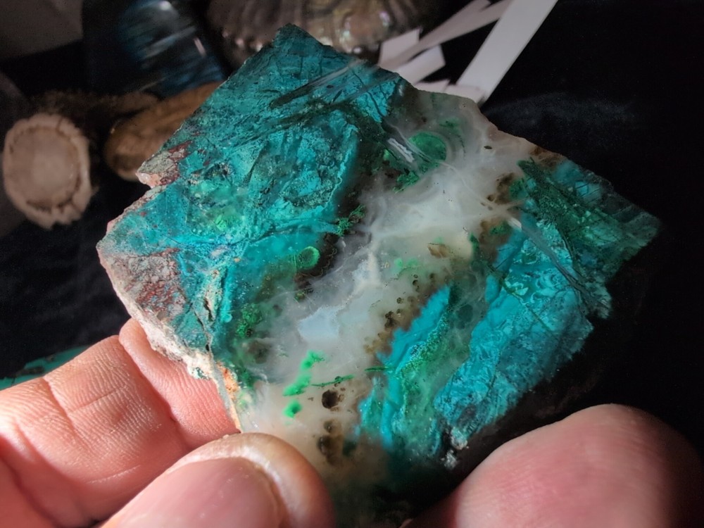 Chrysocolla Arizona Rough 251 Grams