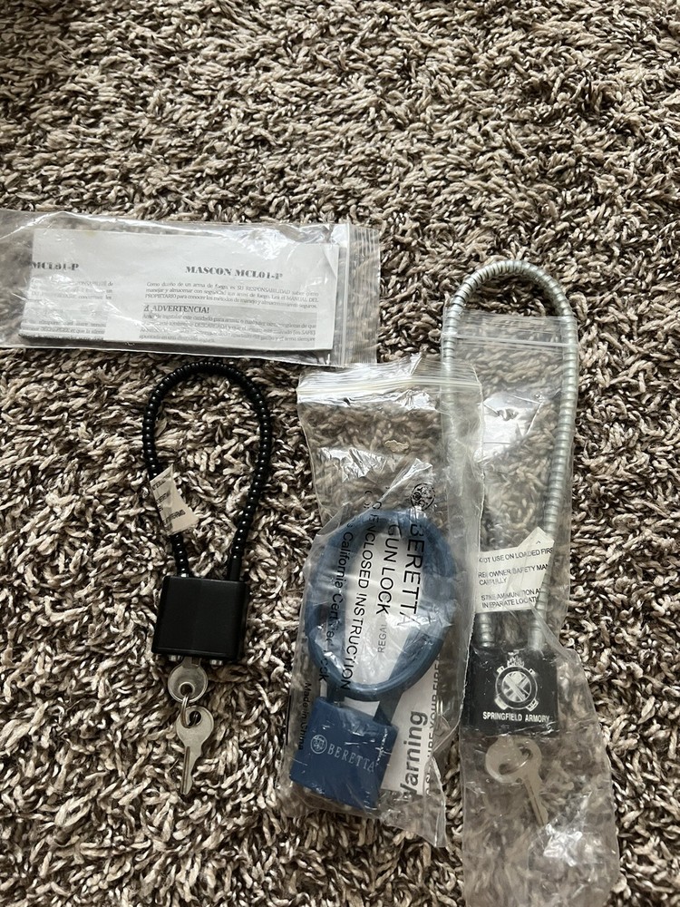 Set 3 gun lock