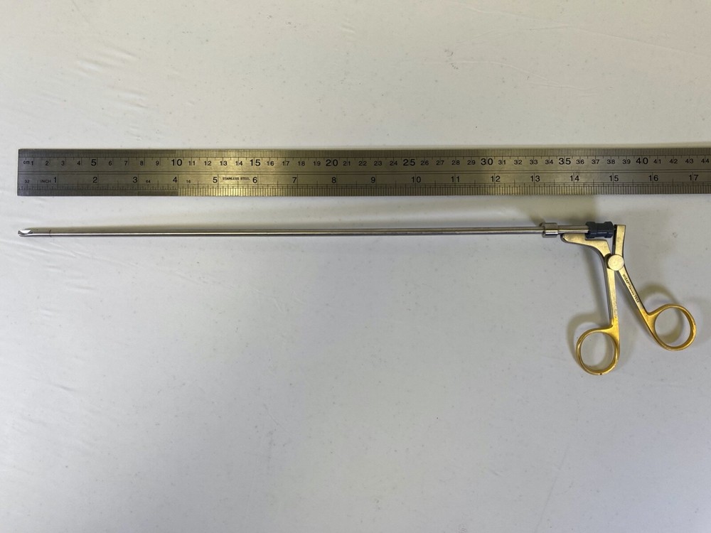 Wisap 7652 5mm x 32cm Laparoscopic Hook Scissor Forcep Laparoscopy
