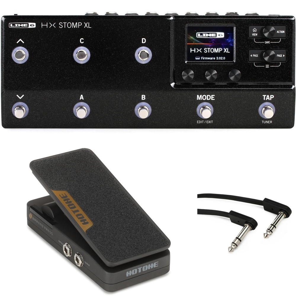 Line 6 HX Stomp XL Guitar Multi-effects Floor Processor with Expression Pedal