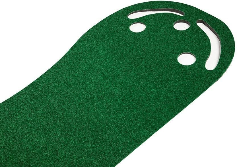 Portable Kidney-Shaped Golf Putting Green