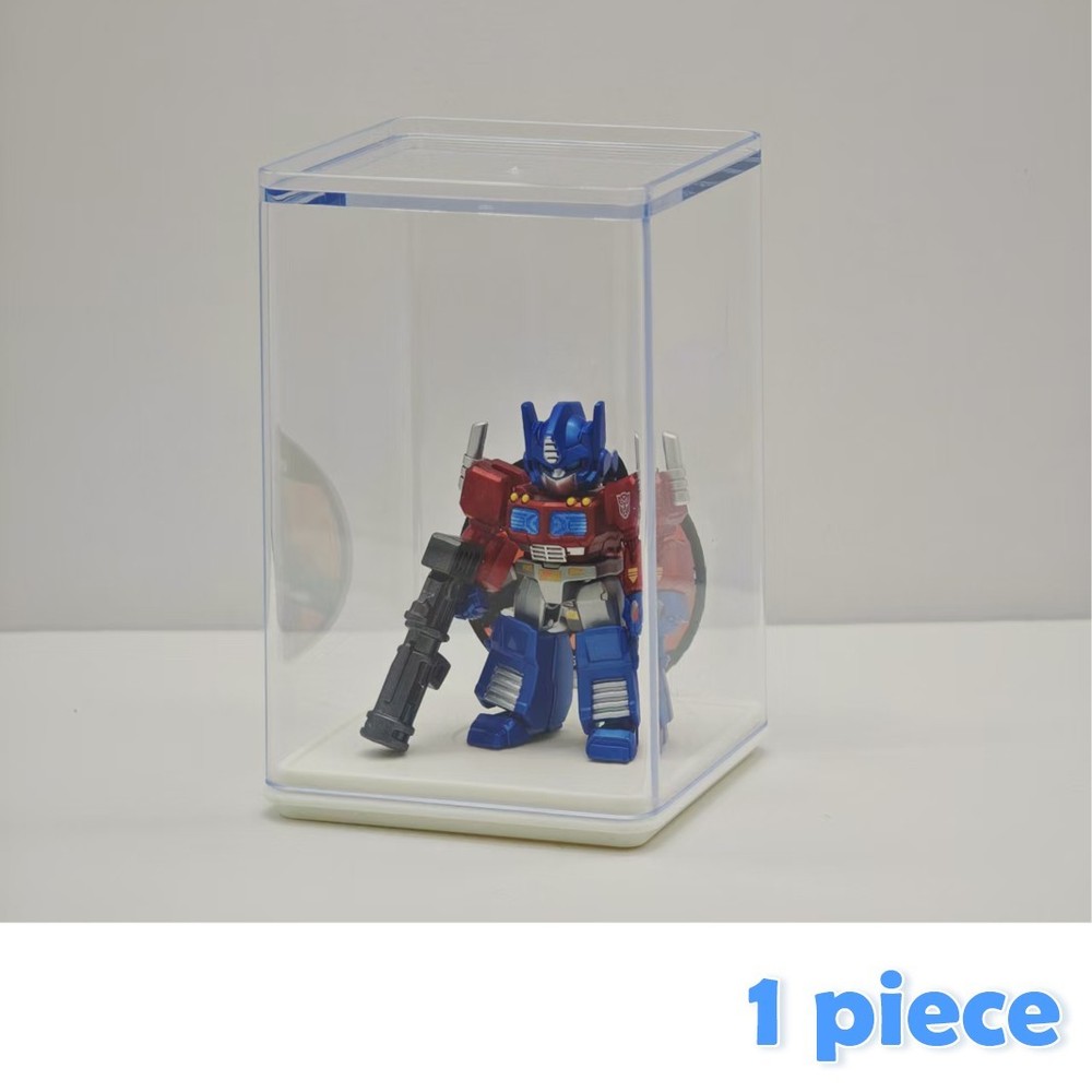 Acrylic Clear Display Case for Blokees Transformers Defender - Toy Storage