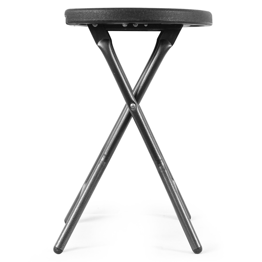 2 Pack Foldable & Portable Stool Chairs w Handle, Collapsible Stool Chairs