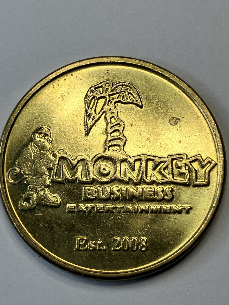 Monkey Business Arcade Token #ty1