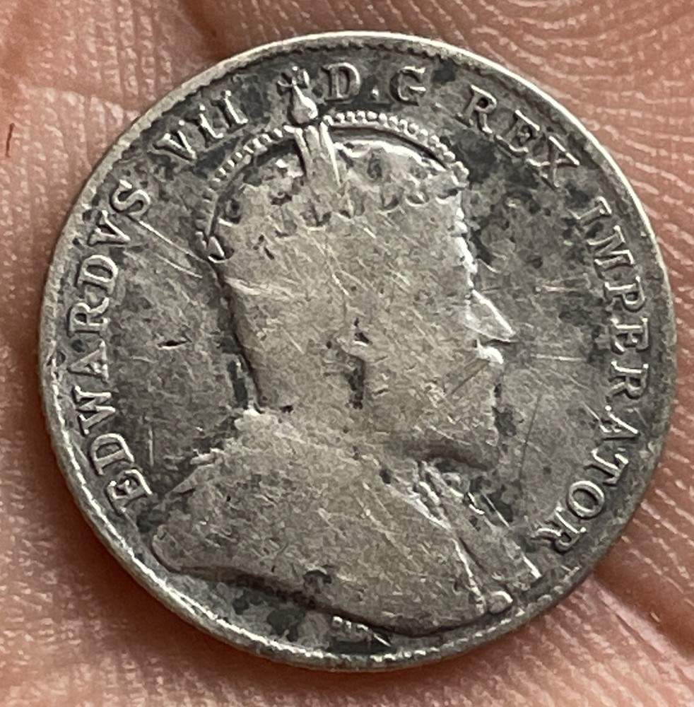 CANADA 1906 10 CENTS SILVER VERY NICE CONDITION G