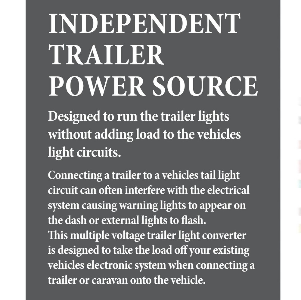 Trailer Plug Wiring Interface Module - Trailer Plug Module 12v 24v