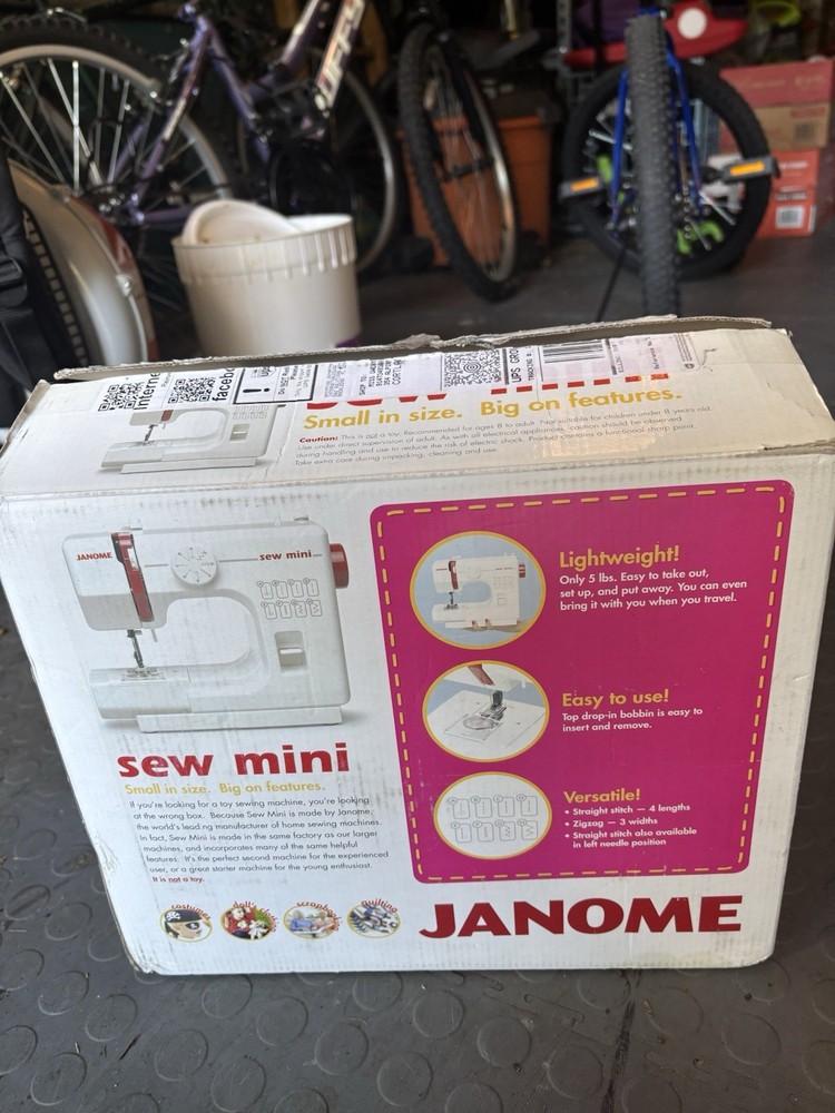 Janome Sew Mini Electronic Sewing Machine