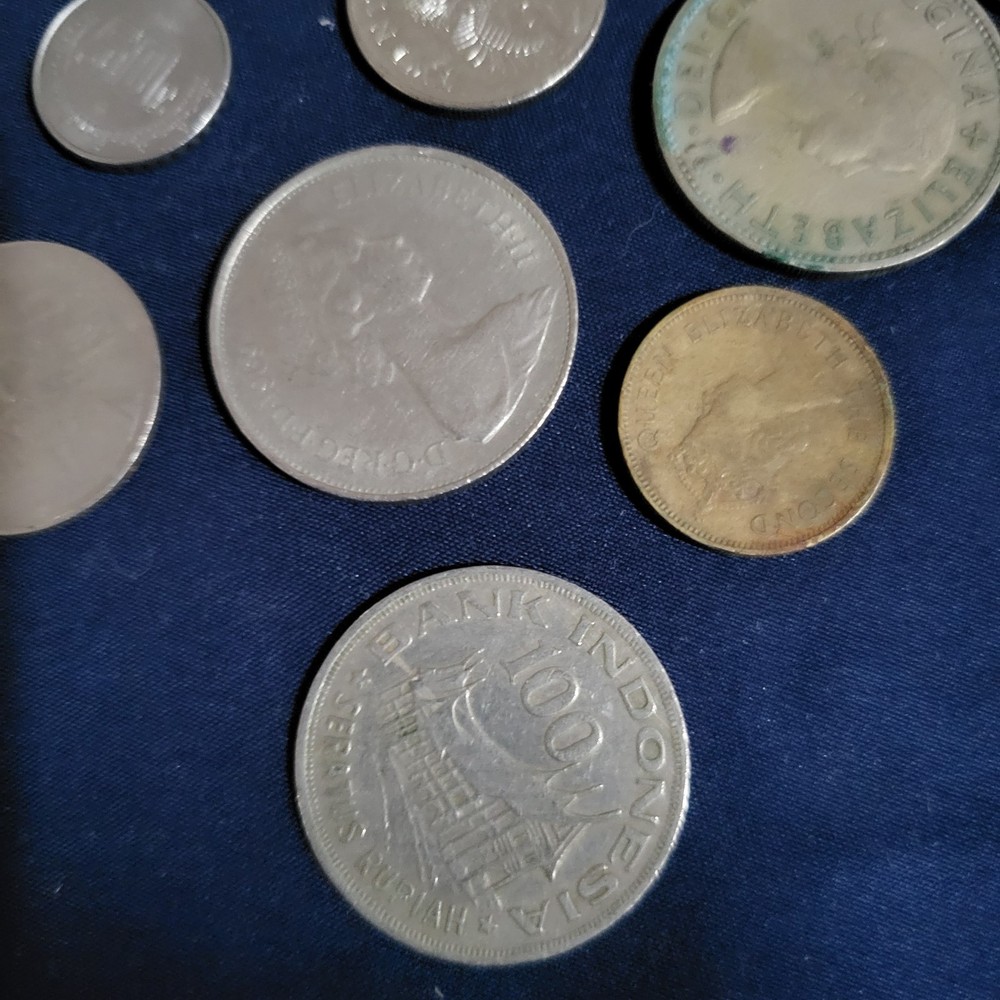 11 Foreign Coins