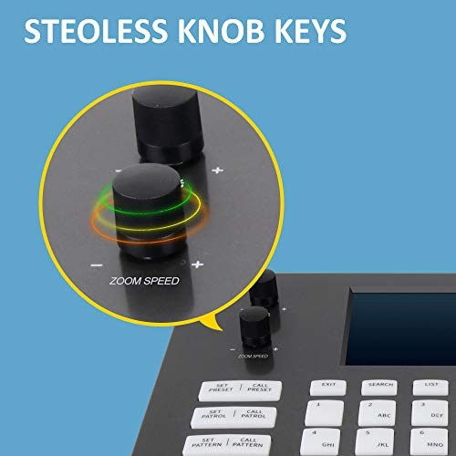 PTZ Controller Camera Controller POE Network 4D Joystick Decoding Keyboard