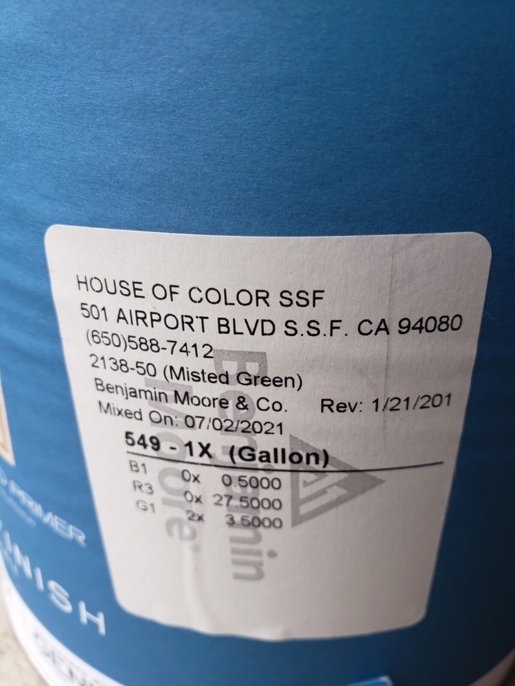Benjamin Moore Premium Interior Paint and Primer Eggshell (1 gallon x3)