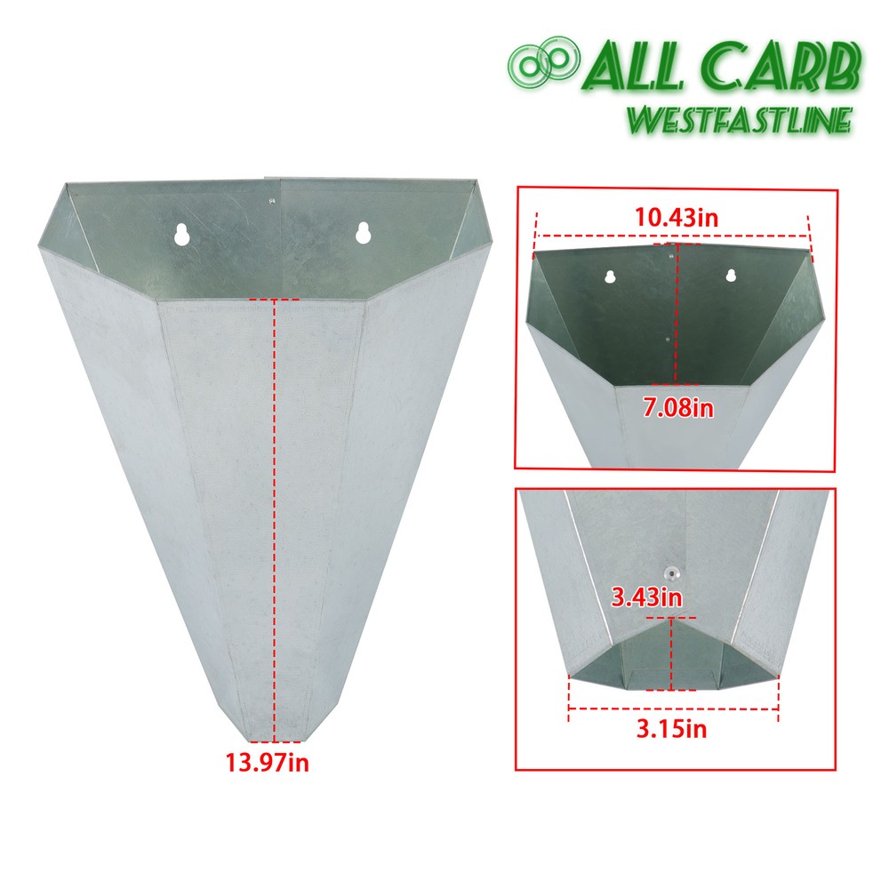 2 Pcs Poultry Restraining Cone Medium Size Chicken Cone For Geese Chicken