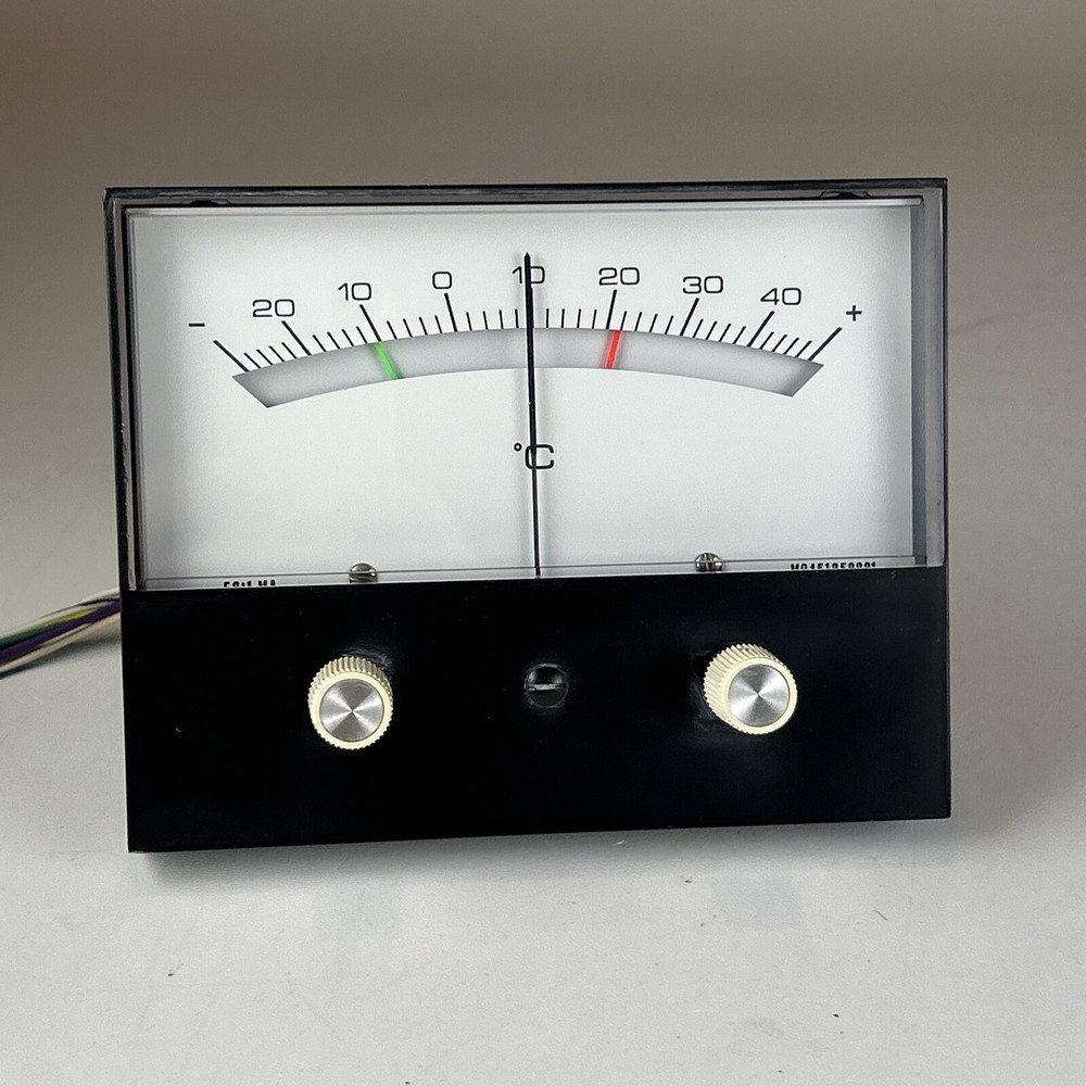 BEEDE Centigrade Analog Celsius Display Indicator Panel, MQ451259001, +50 to -30