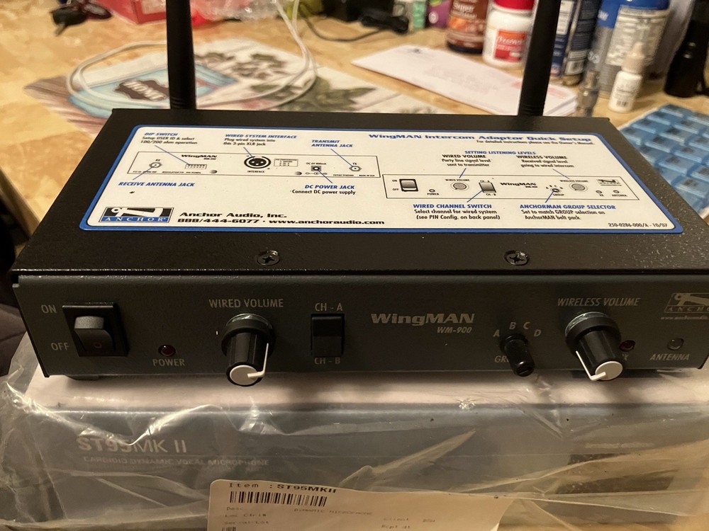 Anchor  Audio WingMAN WM 900  Interface Station