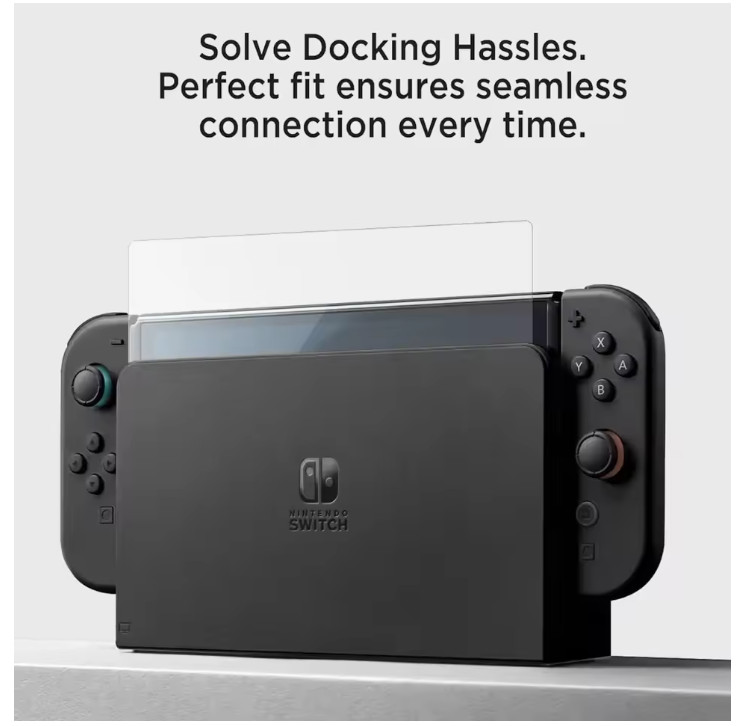 For Nintendo Switch2 Tempered Glass Screen Protector With Alignment Kit,9H Hardn