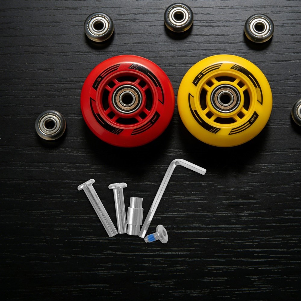 Roller Skate Axle Screws Bearings Skating Inline Skates Replacement