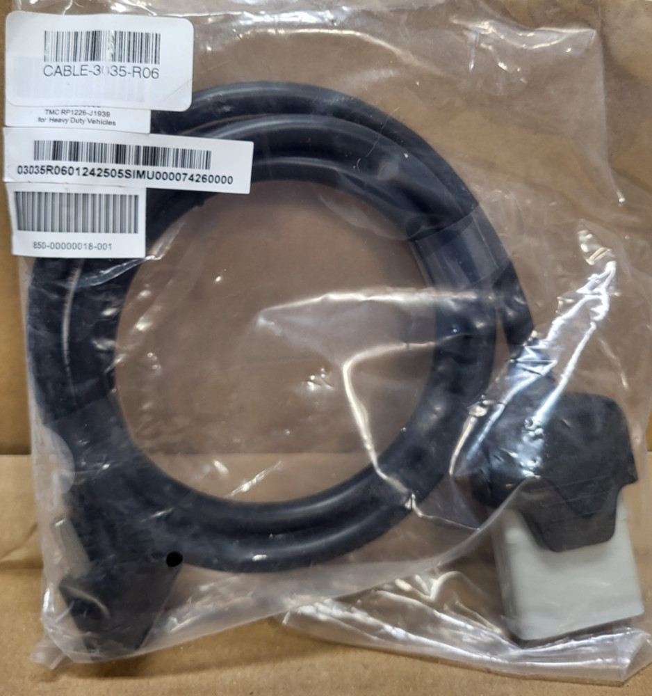 Cable 3035-R06, TMC RP1226 J1939