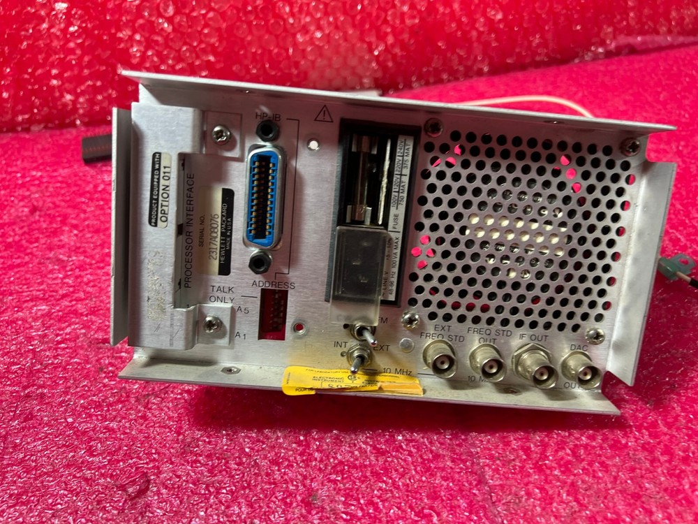 HP 5342A MICROWAVE FREQUENCY COUNTER BOARD 05342-60029 D Back Panel
