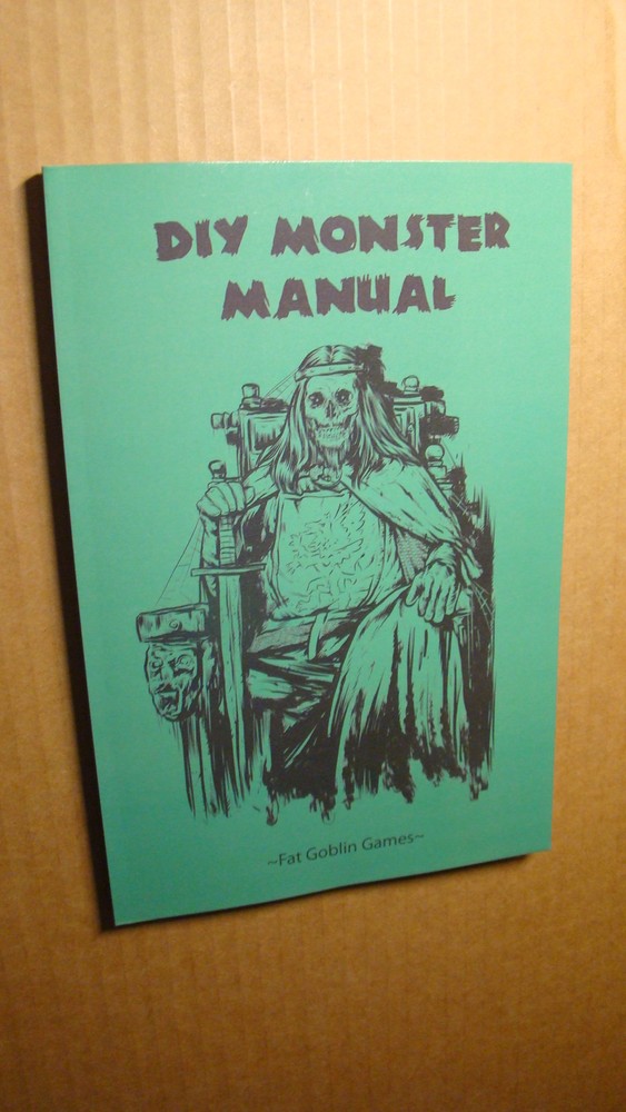 DIY MONSTER MANUAL *NM 9.4* DUNGEONS DRAGONS