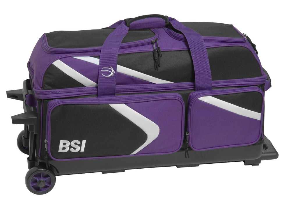 BSI Dash 3 Ball Roller Bowling Bag Purple