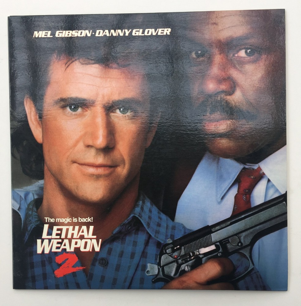 TWO LASERDISK Titled LETHAL WEAPON and LETHAL WEAPON 2