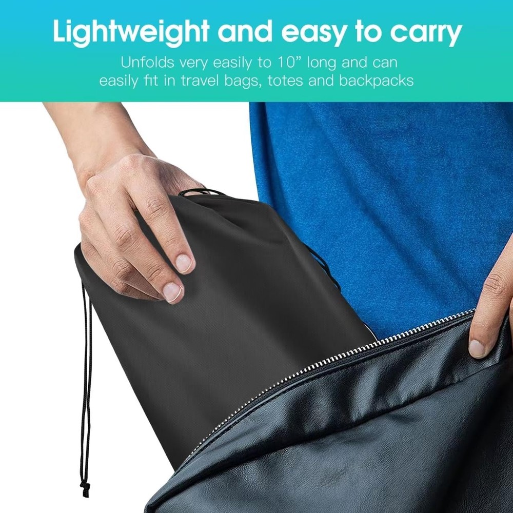 Folding Cane, Walking Height adjustment according to your requirements, Black