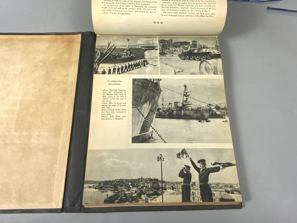 WWII USSR Soviet Calender Rare Printing Propaganda Piece BKB12