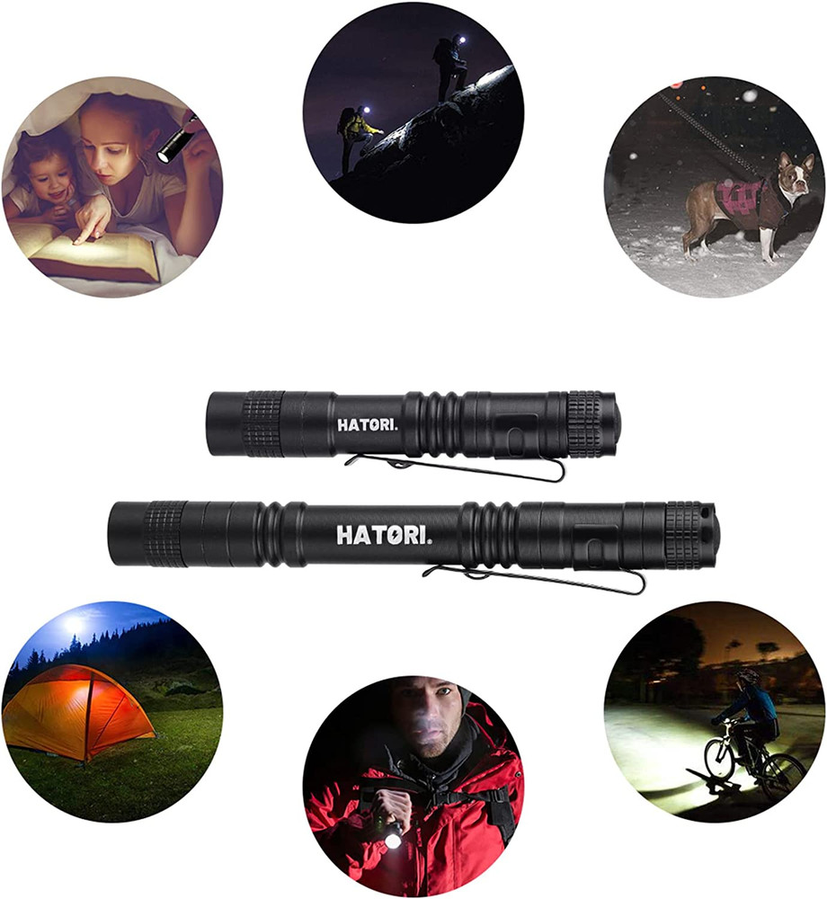 LED Mini Flashlight, Bright Small Handheld Pocket Flashlights Tactical High Lume