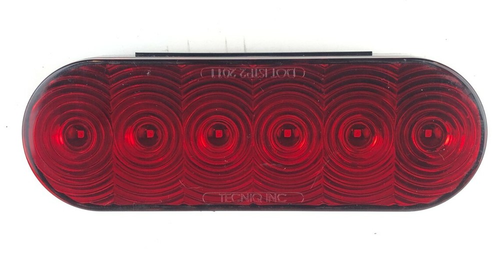 Triton 08478 Red LED Oval Tail Light - 2 Pack