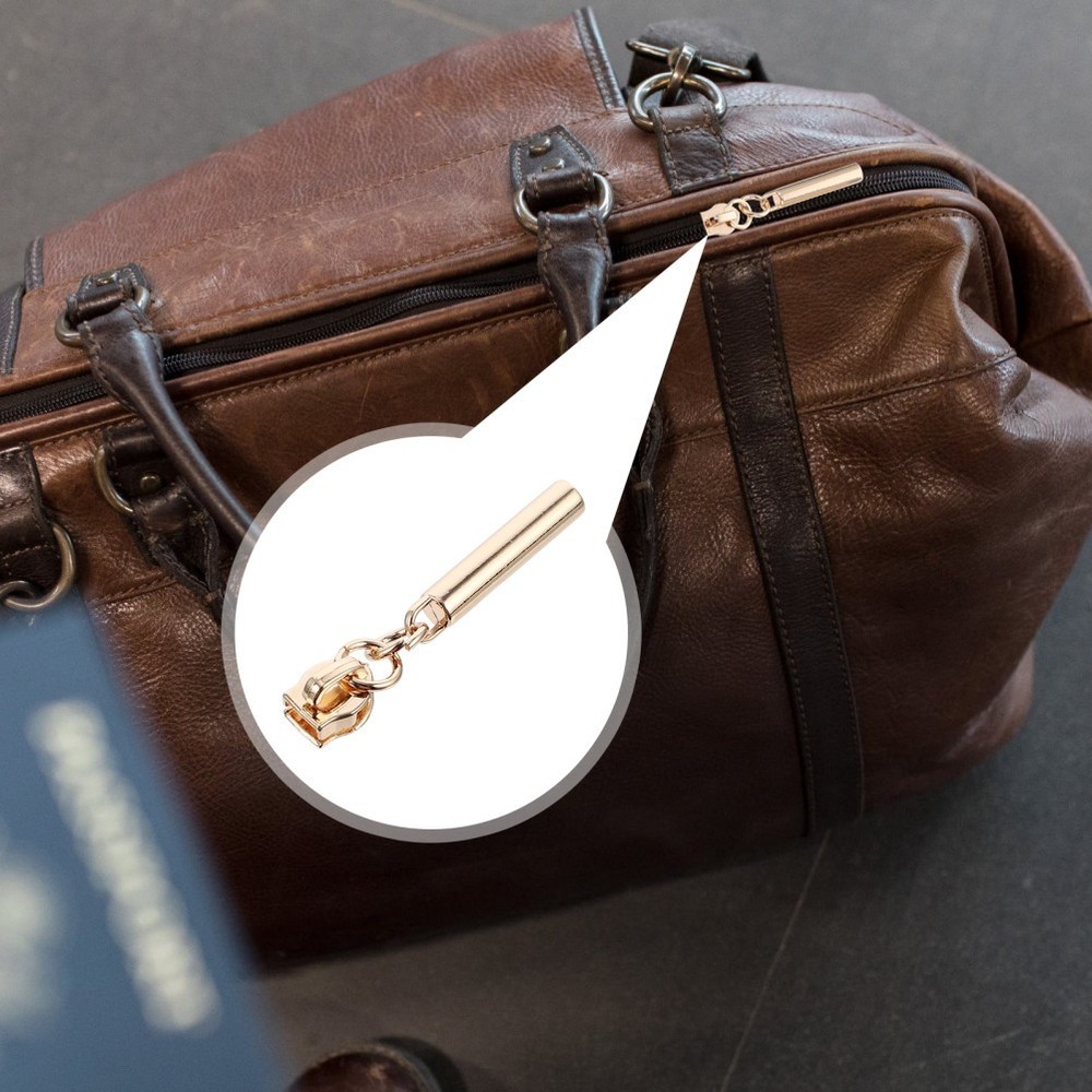 10 Pcs Zinc Alloy Bag Zipper Pulls Practical Luggage Backpack Zipper Pullers
