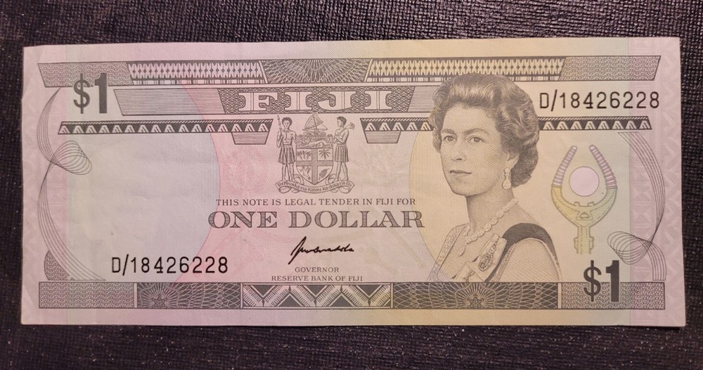 Fiji $1 1987 Banknote
