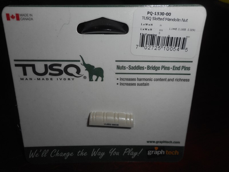 NEW Graph Tech Mandolin Nut, PQ-1530-00 - TUSQ