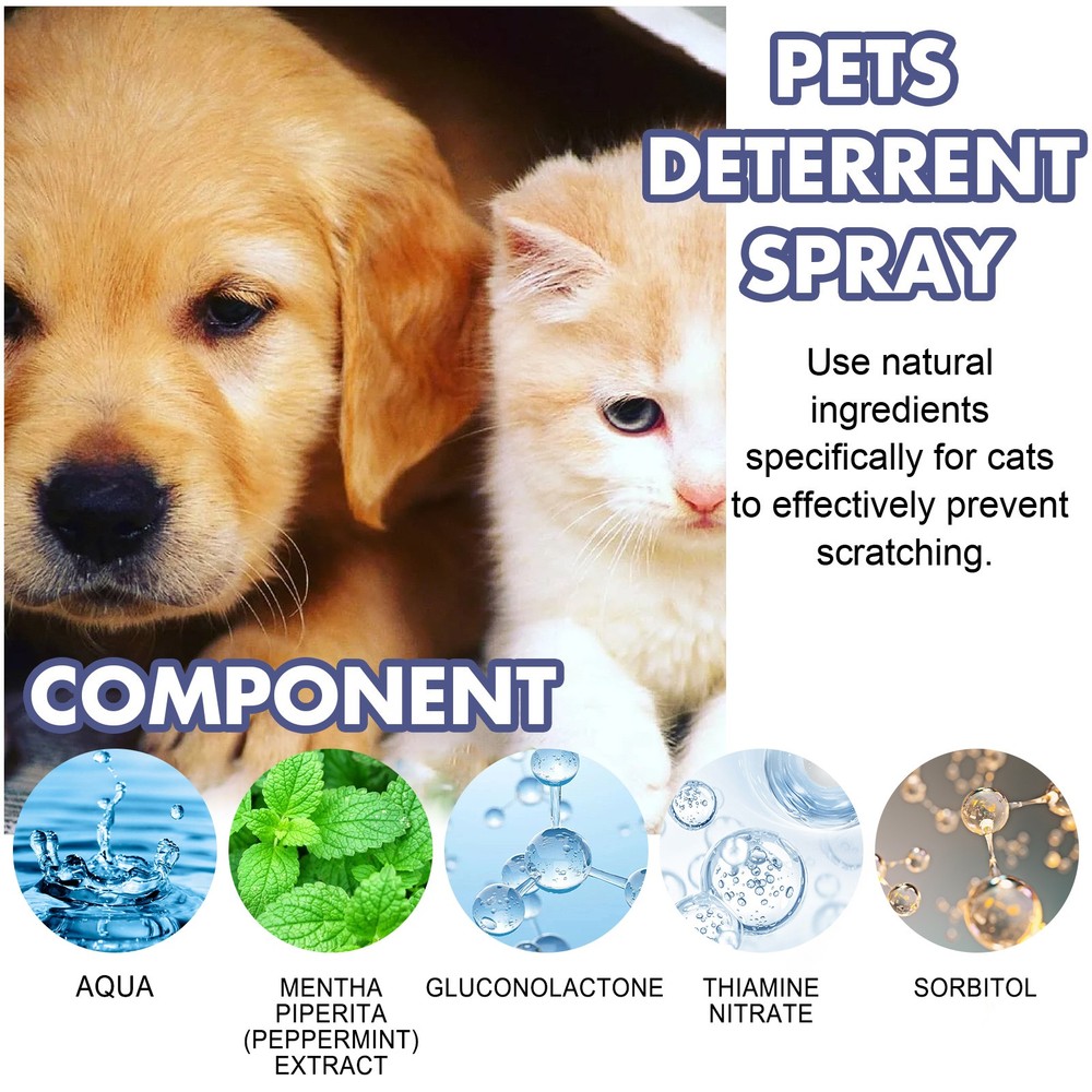 Cat anti scratching spray sofa protector dog training exclusion zone 🐕 🛋️