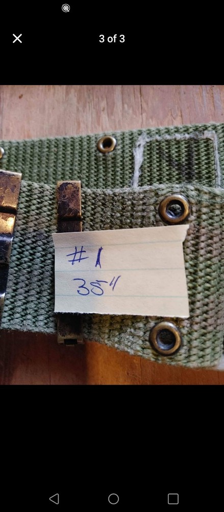 Military Adjustable Belt #1