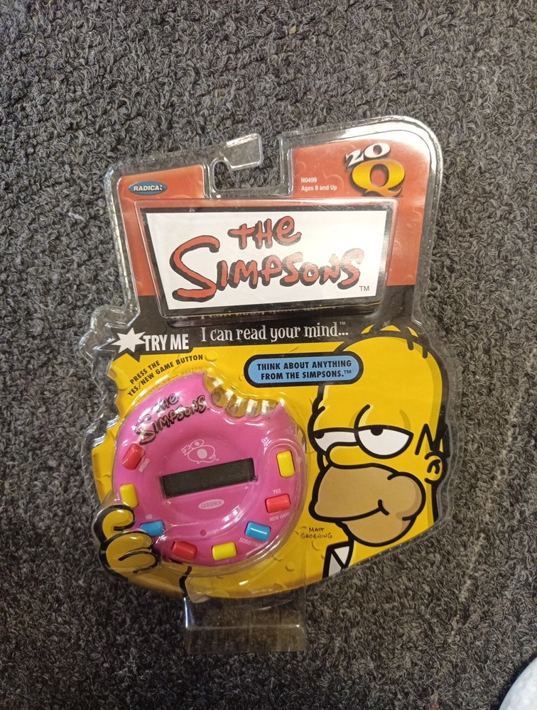Simpsons 20 Questions Electronic Game