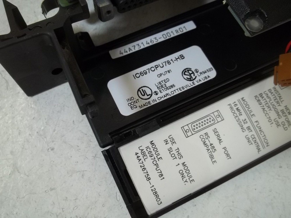 GE FANUC IC697CPU781-HB CENTRAL PROCESSING UNIT NSMP