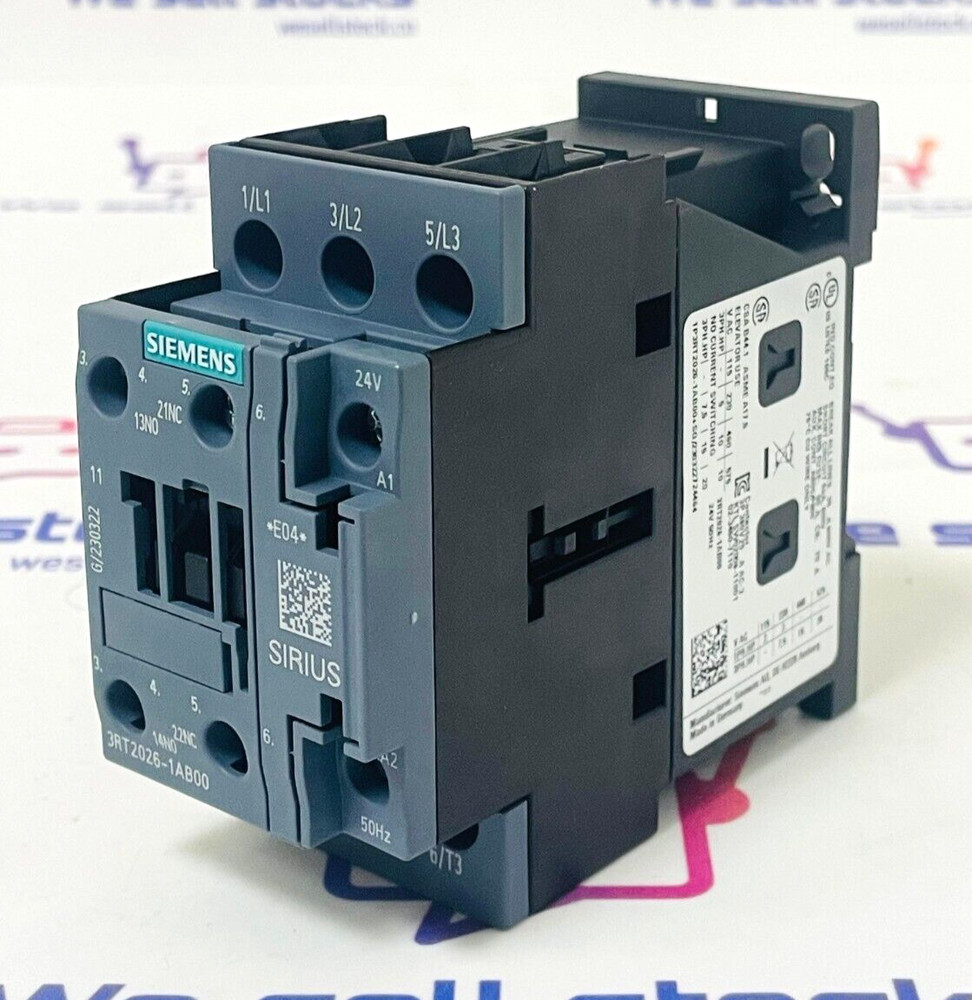SIEMENS 3RT2026-1AB00 Contactor
