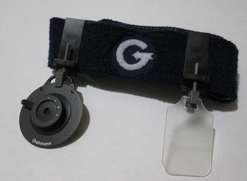 #397N Gehmann Headband w/ adjustable Iris & 30mm Eyeshield ISSF