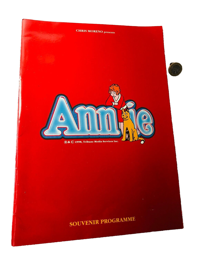 Theatre Programme Annie 1998 Vintage ra