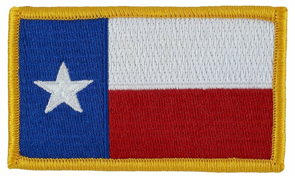 Tactical Patch Full Color Texas State Flag Patch (Hook Fastener)