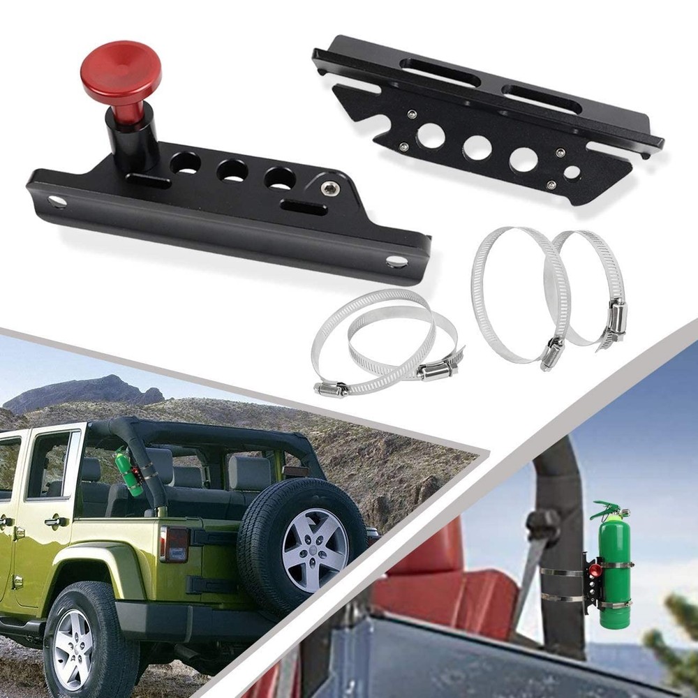 Quick Release Roll Bar Fire Extinguisher Mounting Bracket Extinguisher Mount ...