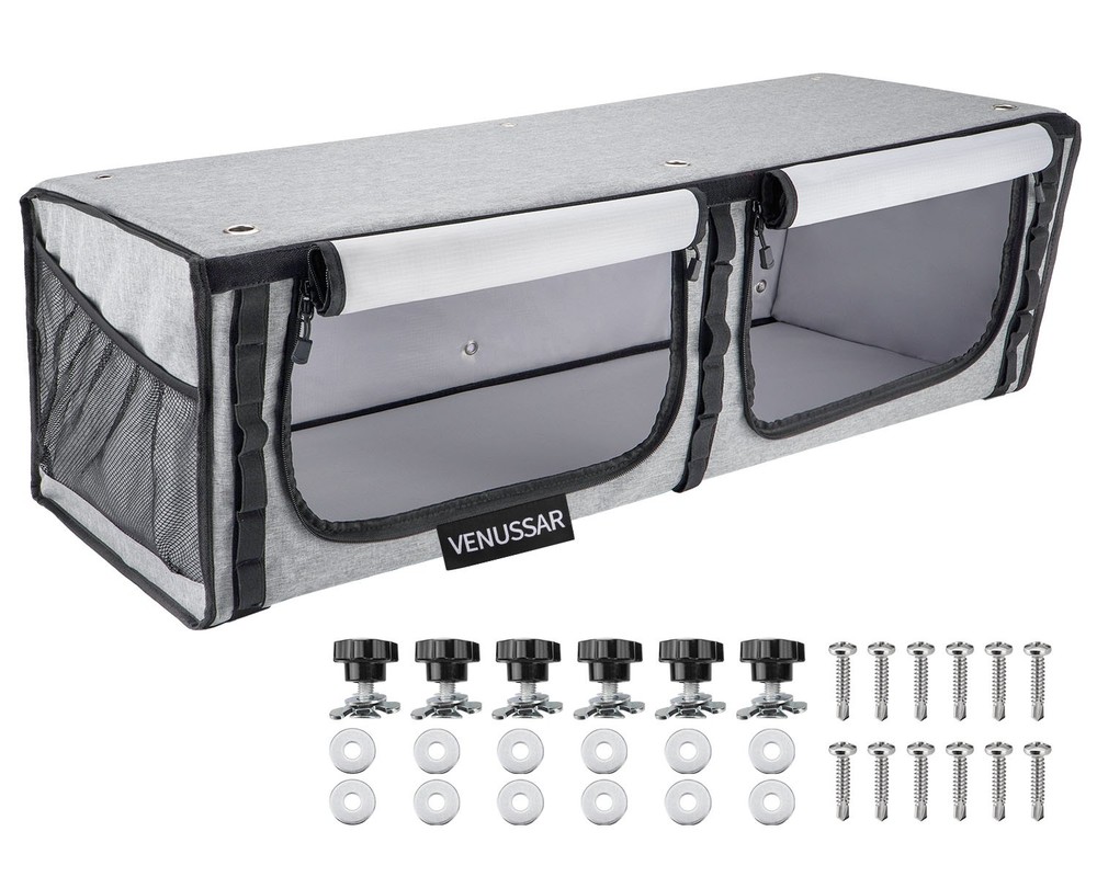 36"RV Overhead Soft-Sided Storage Cabinet for Ford Transit van Sprinter US Stock